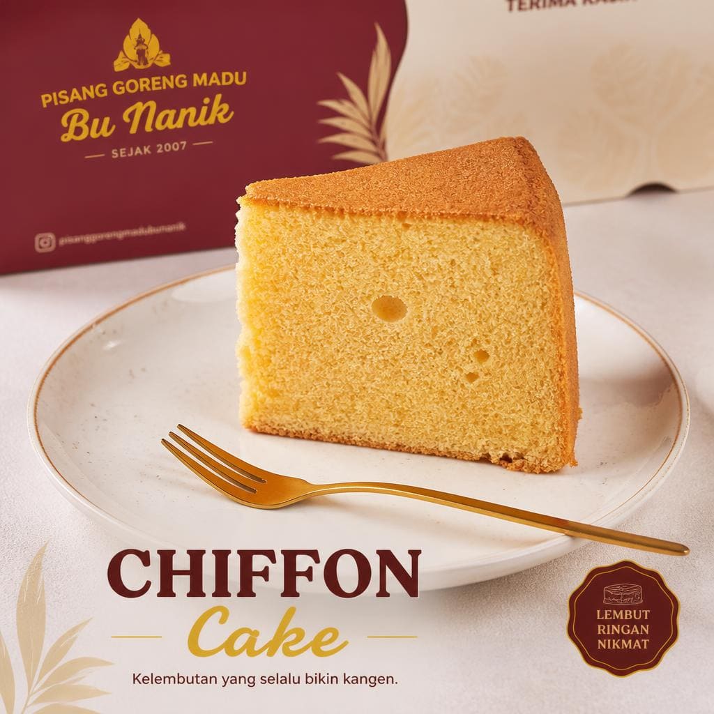 Chiffon Cake Slice Bu Nanik